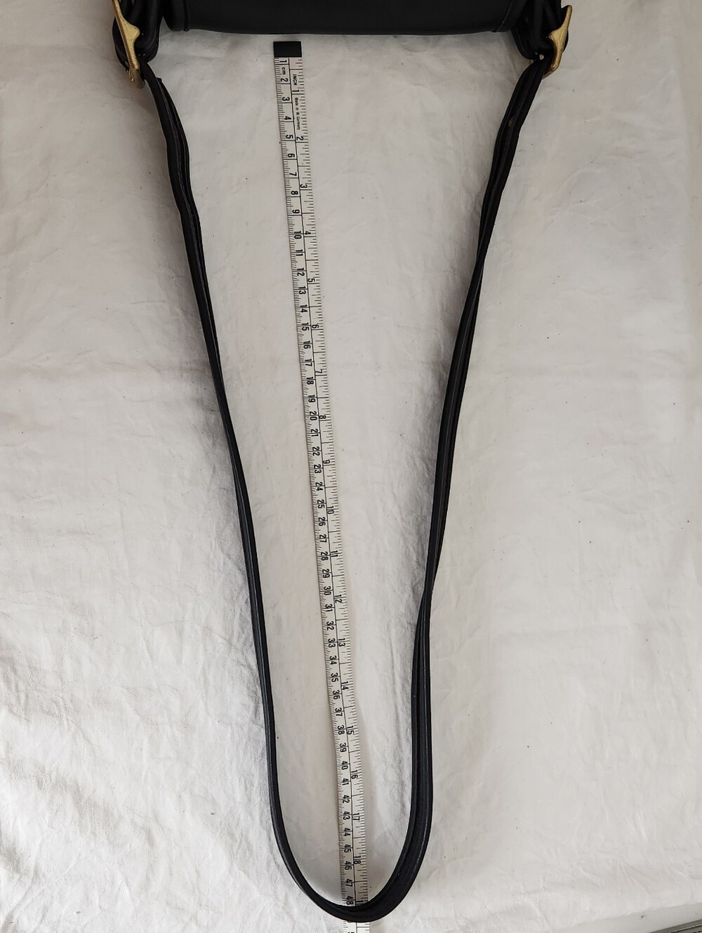Vintage Black Leather Coach Purse - Picture 10 of 16